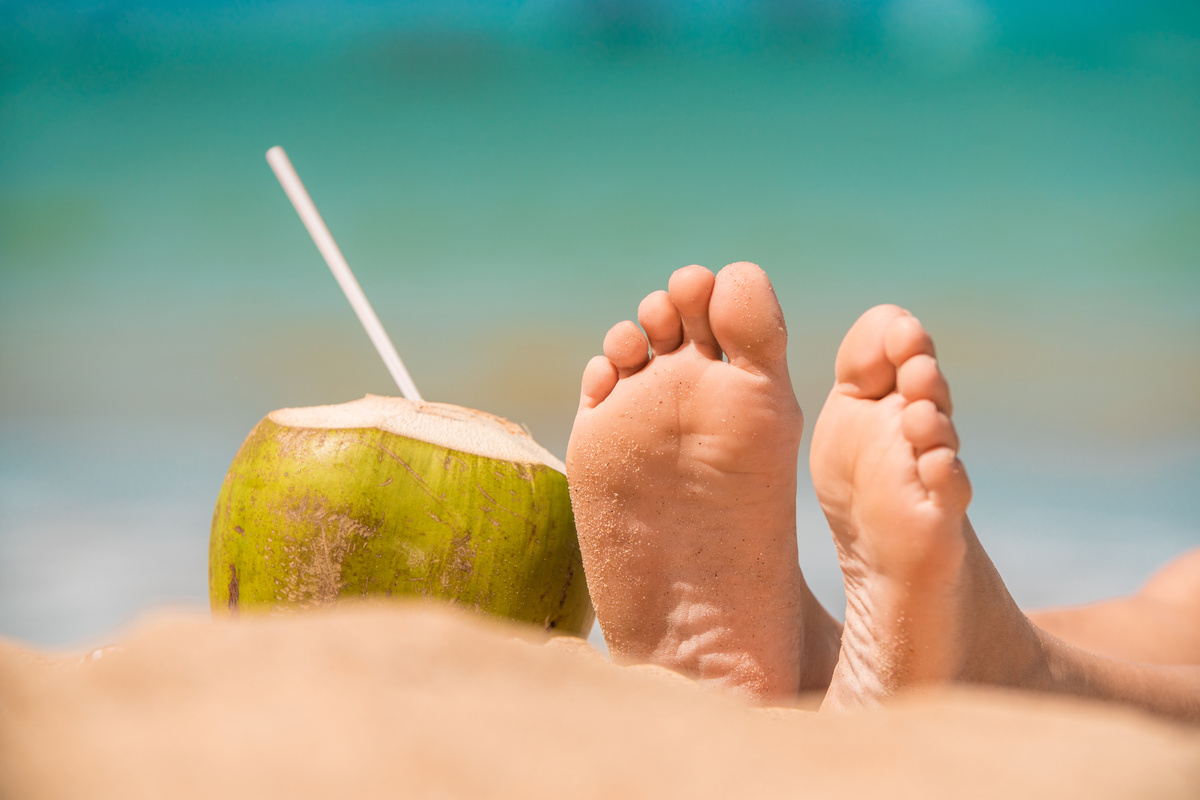 Relaxing Beach Feet